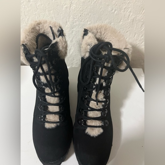 Madden Girl Black Boots - Picture 2 of 11